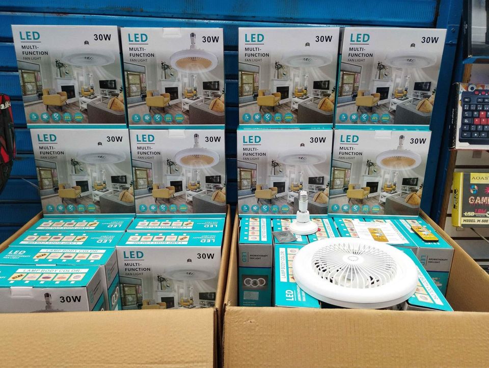 Foco Ventilador 3 en 1  💡🍃