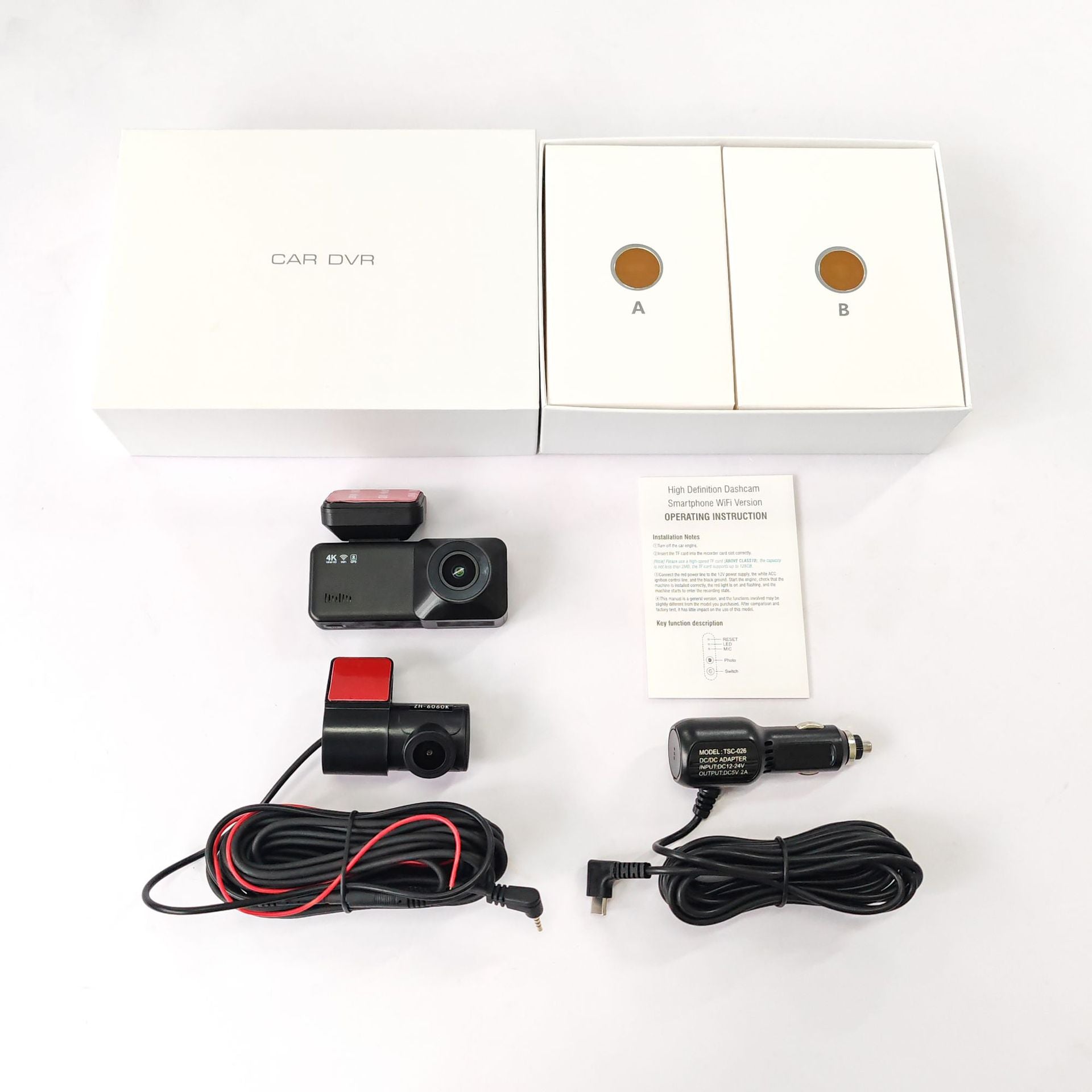 🚗📸 Dash Cam 4K Ultra HD