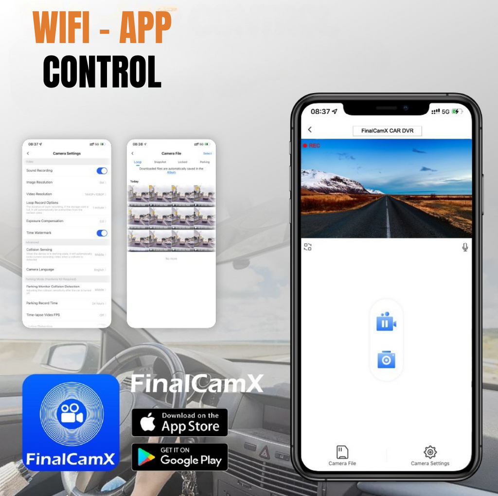 🚗📸 Dash Cam 4K Ultra HD