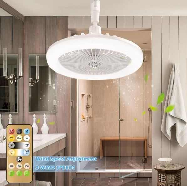 Foco Ventilador 3 en 1  💡🍃